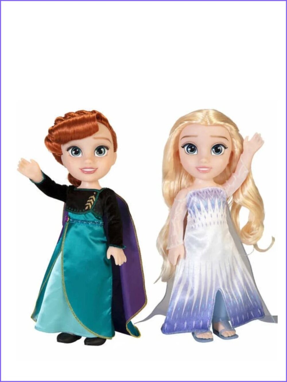 Frozen II Queen Anna & Elsa The Snow Queen Adventure Dolls 2 Pack New in Box